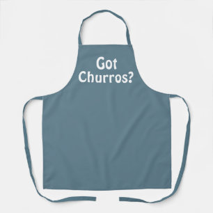 Churros Dusty Blue Baking Apron