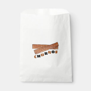 CHURROS Spanish Portuguese Fried Churro Pastry Favour Bag