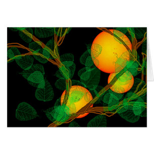 Chuseok Korean Harvest Festival with Oranges