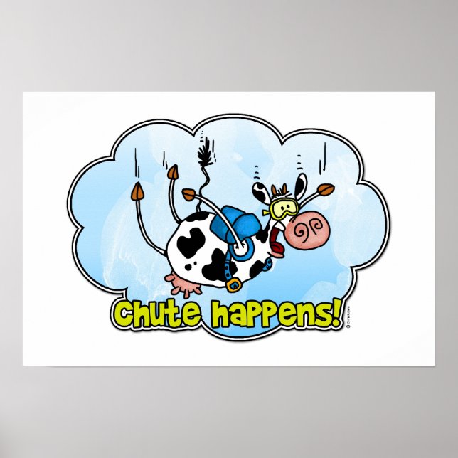 Chute happens small poster (Front)