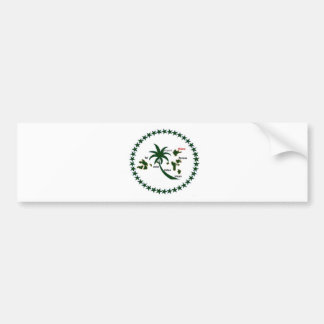 Chuuk Flag Bumper Sticker