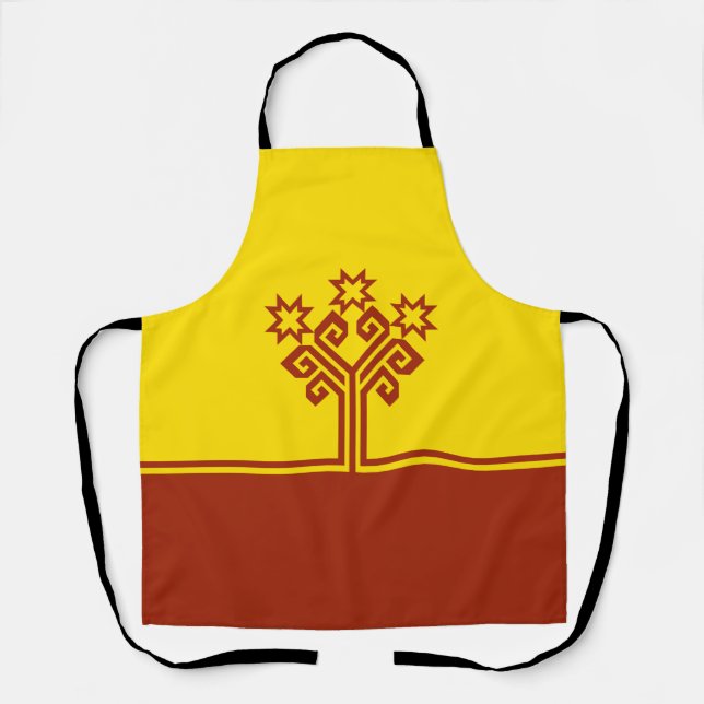 Chuvashia Flag Apron (Front)
