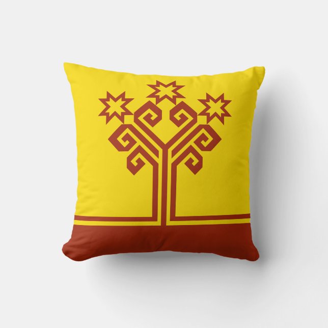 Chuvashia Flag Cushion (Front)