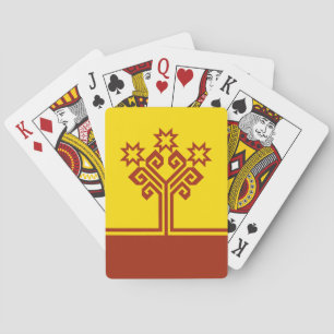 Chuvashia Flag Playing Cards