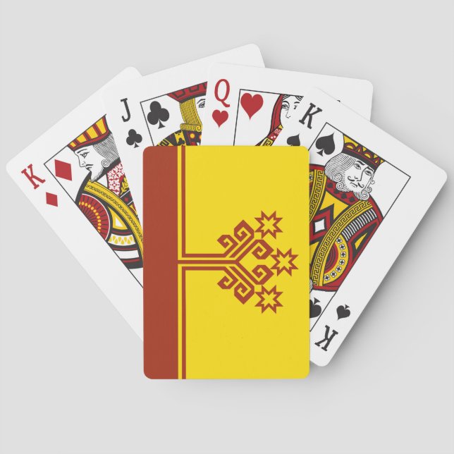 Chuvashia Flag Playing Cards (Back)