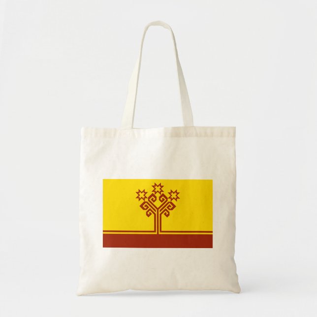 Chuvashia Flag Tote Bag (Front)
