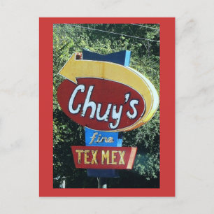 Chuy's Fine Tex Mex Postcard