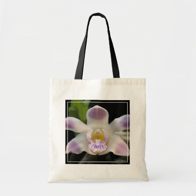 Chysis Violacea Tote Bag (Front)
