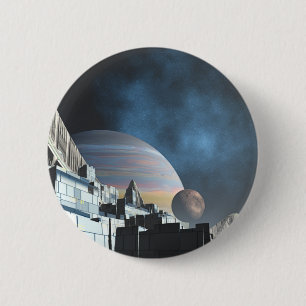 ci-Fi 6 Cm Round Badge