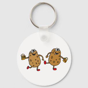 CI- Smashed Potatoes Cartoon Key Ring