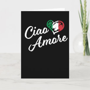 Ciao Amore - Italy Hello Sweetheart in Italian Card