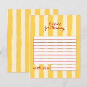 Ciao Baby Advice for Mummy Card Italian Folk Art