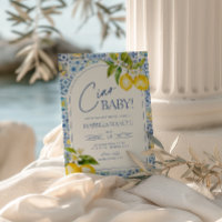 Ciao Baby Amalfi Coast Lemon Baby Shower