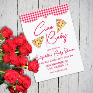 Ciao Baby Italian Baby Shower Invitation