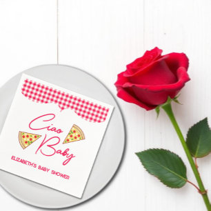 Ciao Baby Italian Baby Shower Napkin