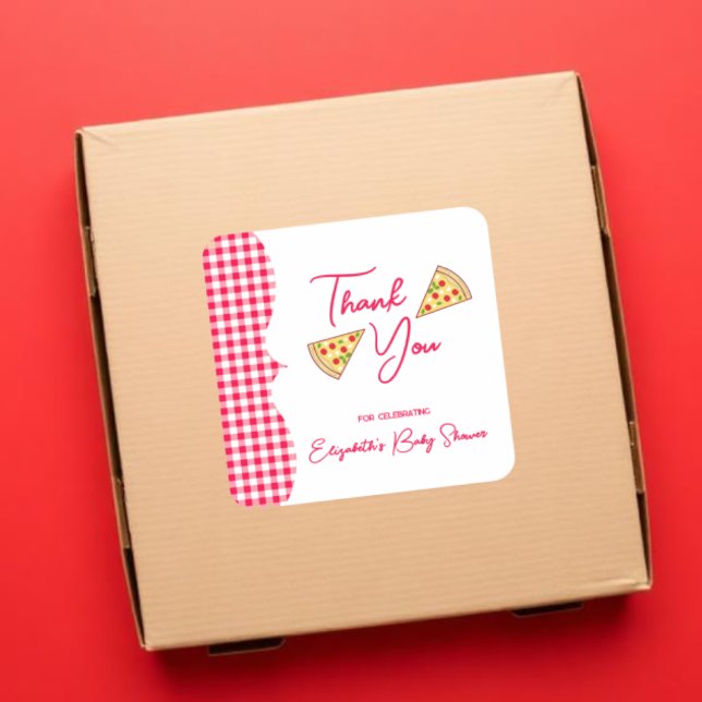 Ciao Baby Italian Baby Shower Square Sticker (Creator Uploaded)