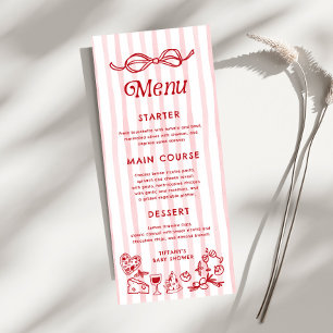 Ciao Baby  Italian Lemons Baby Shower Menu