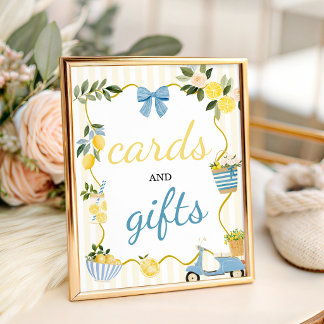 Ciao Baby Lemon Cards and Gifts Sign