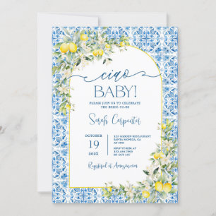 Ciao Baby Shower Invitation