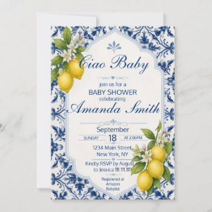 Ciao Baby Shower Invitation
