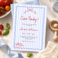 Ciao Baby Shower Italian Tomato Baby Shower