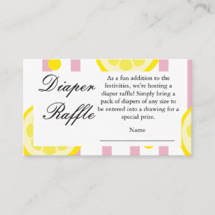 Ciao Bambino Diaper Raffle Card