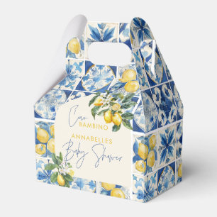 Ciao Bambino greek lemon baby shower Favour Box