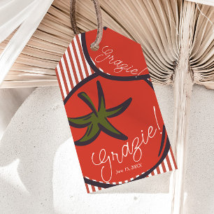 Ciao Bambino Italian Grazie Thank You Favour Gift Tags