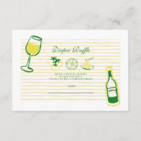 Ciao Bambino Yellow Stripe Baby Shower