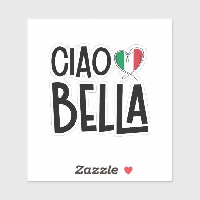 Ciao Bella– Cute Italy Heart (Sheet)