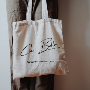 Ciao Bella Grocery Name Tote Bag