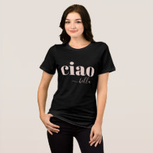 Ciao Bella Hello Beautiful Modern Typography