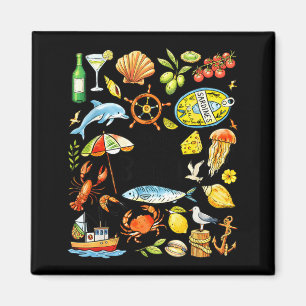 Ciao Bella Italian Amalfi Coast Summer Travel Magnet
