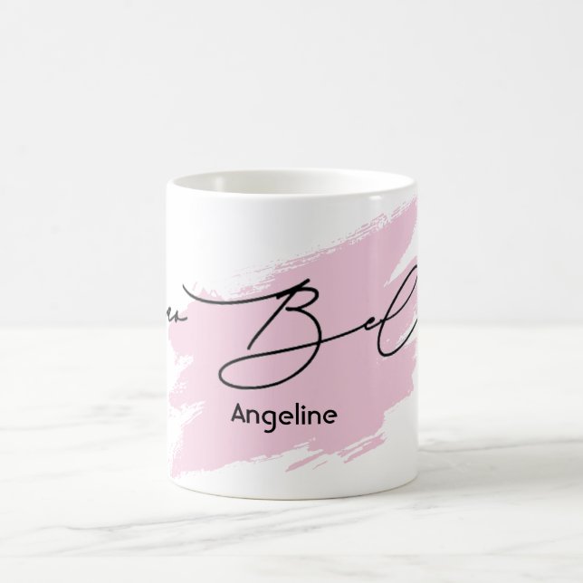 Ciao Bella Italian Brush Stroke Name Mug (Center)