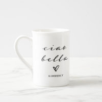 Ciao Bella | Italian Modern Script with Heart 