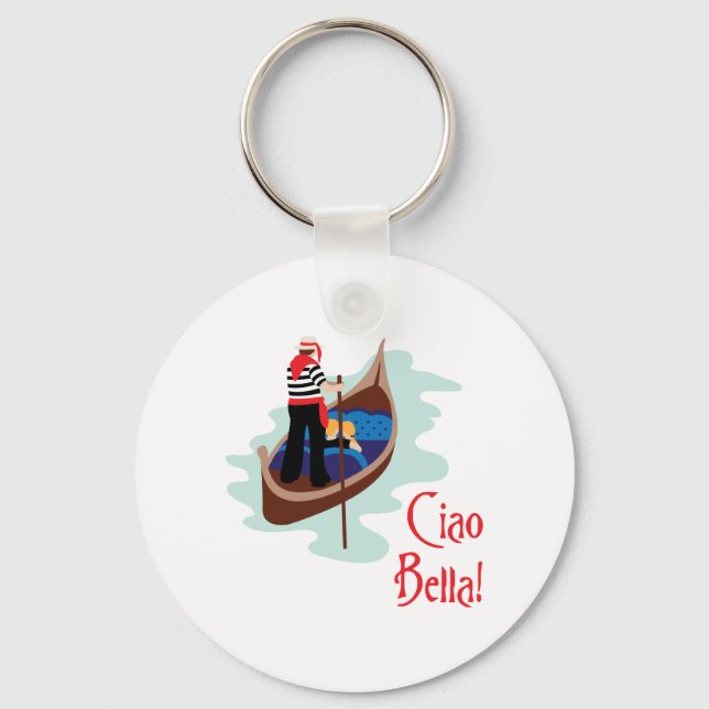 Ciao Bella Key Ring (Front)