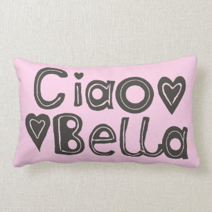 Ciao Bella Light Pink Lumbar Pillow