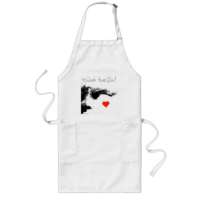 ciao bella! long apron (Front)