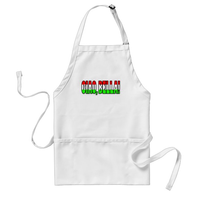 ciao, bella! standard apron (Front)