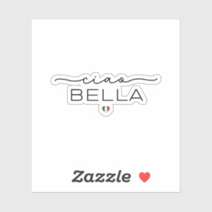 Ciao Bella – Typograpgy with Italian heart