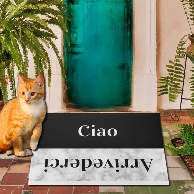 Ciao   - greetings in Italian no2 Doormat (Creator Uploaded)