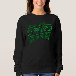 Ciao Tschüss Bye Parsley Herbs Vegetables Sweatshirt