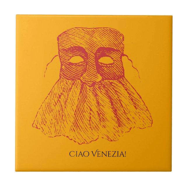 Ciao Venezia! Ceramic Tile (Front)