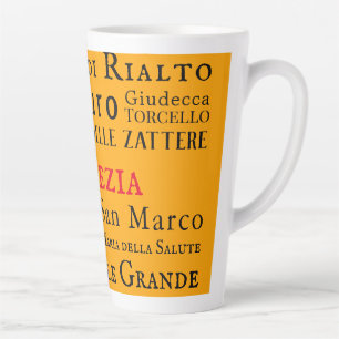 Ciao Venezia! Latte Mug