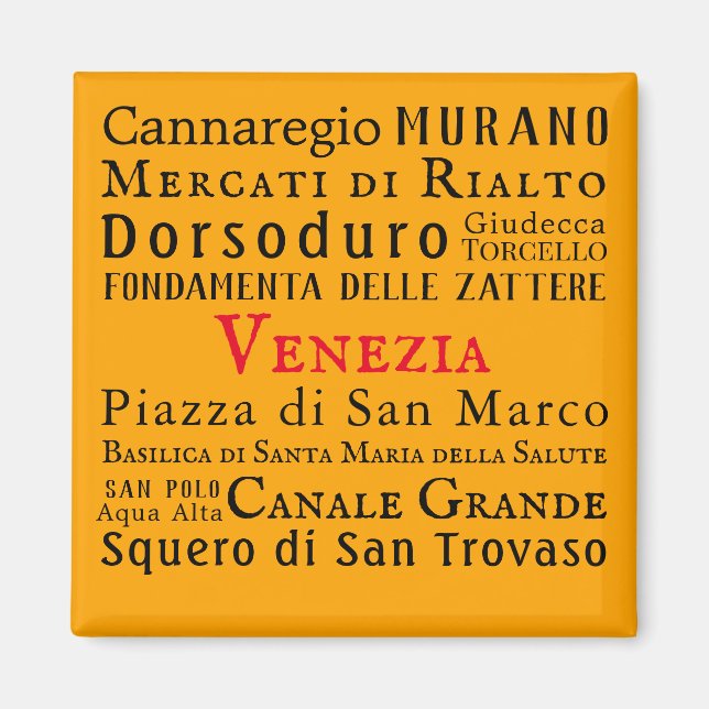 Ciao Venezia! Magnet (Front)
