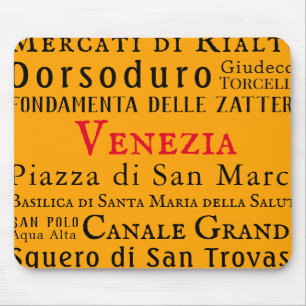 Ciao Venezia! Mouse Pad