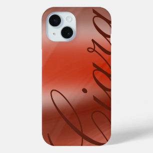 Ciara - beautiful elegant iPhone 15 case