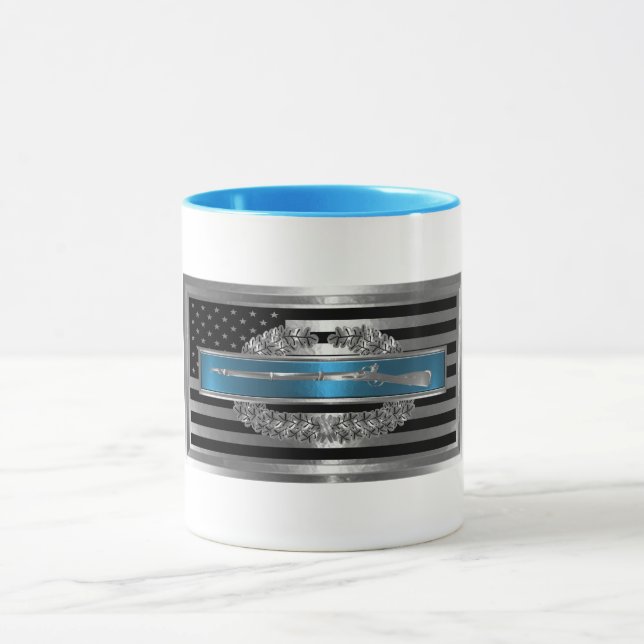 CIB Combat -Combat Infantryman Badge Mug (Center)