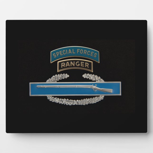 CIB Special Forces Ranger Plaque (Front)