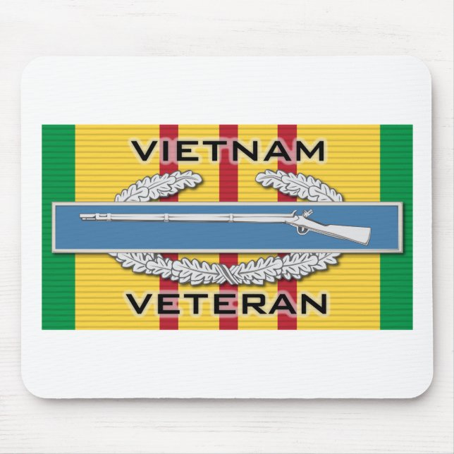 CIB Vietnam Veteran Mouse Pad (Front)
